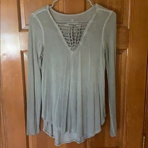 American Eagle Soft and Sexy Long Sleeved Top